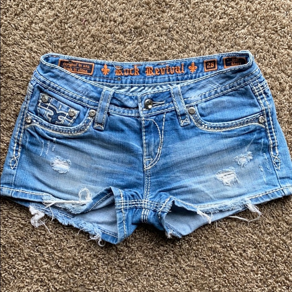 Rock Revival Jean Shorts